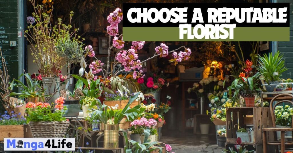 How to Choose the Perfect Corsage: Choose a Reputable Florist