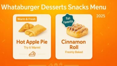 Whataburger Desserts Snacks Menu